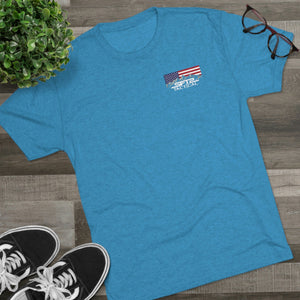 Over My Dead Body -  Tri-Blend Crew Tee - XTREME Airsoft Superstore