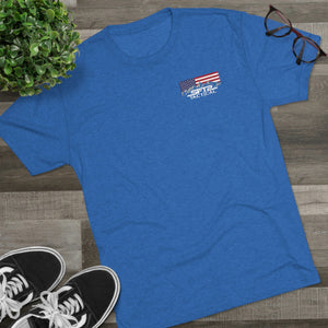 Over My Dead Body -  Tri-Blend Crew Tee - XTREME Airsoft Superstore
