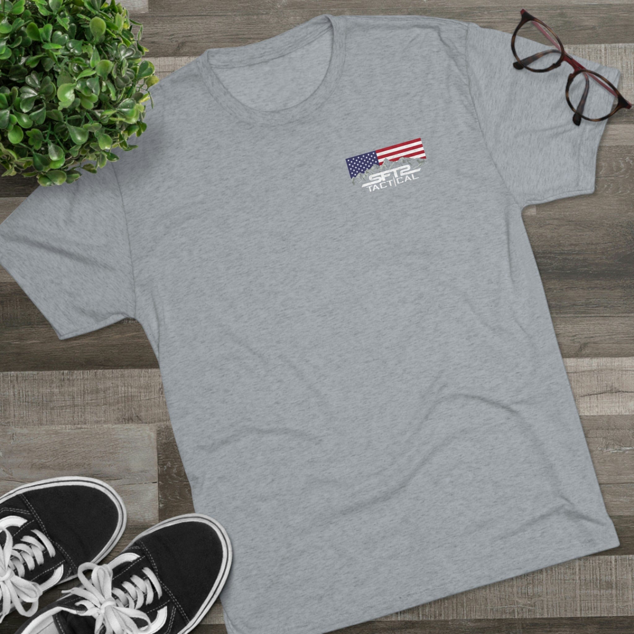 Over My Dead Body -  Tri-Blend Crew Tee - XTREME Airsoft Superstore