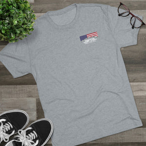 Over My Dead Body -  Tri-Blend Crew Tee - XTREME Airsoft Superstore