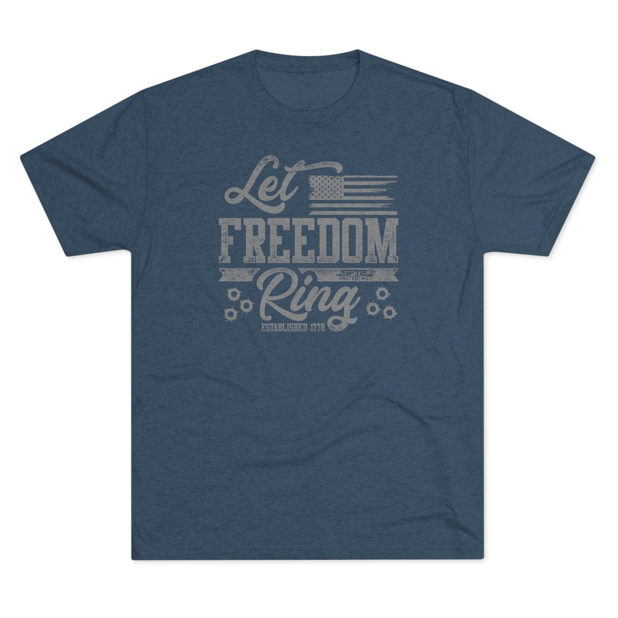 Let Freedom Ring - Tri-Blend Crew Tee - XTREME Airsoft Superstore