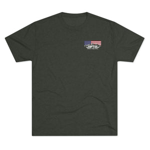 Over My Dead Body -  Tri-Blend Crew Tee - XTREME Airsoft Superstore