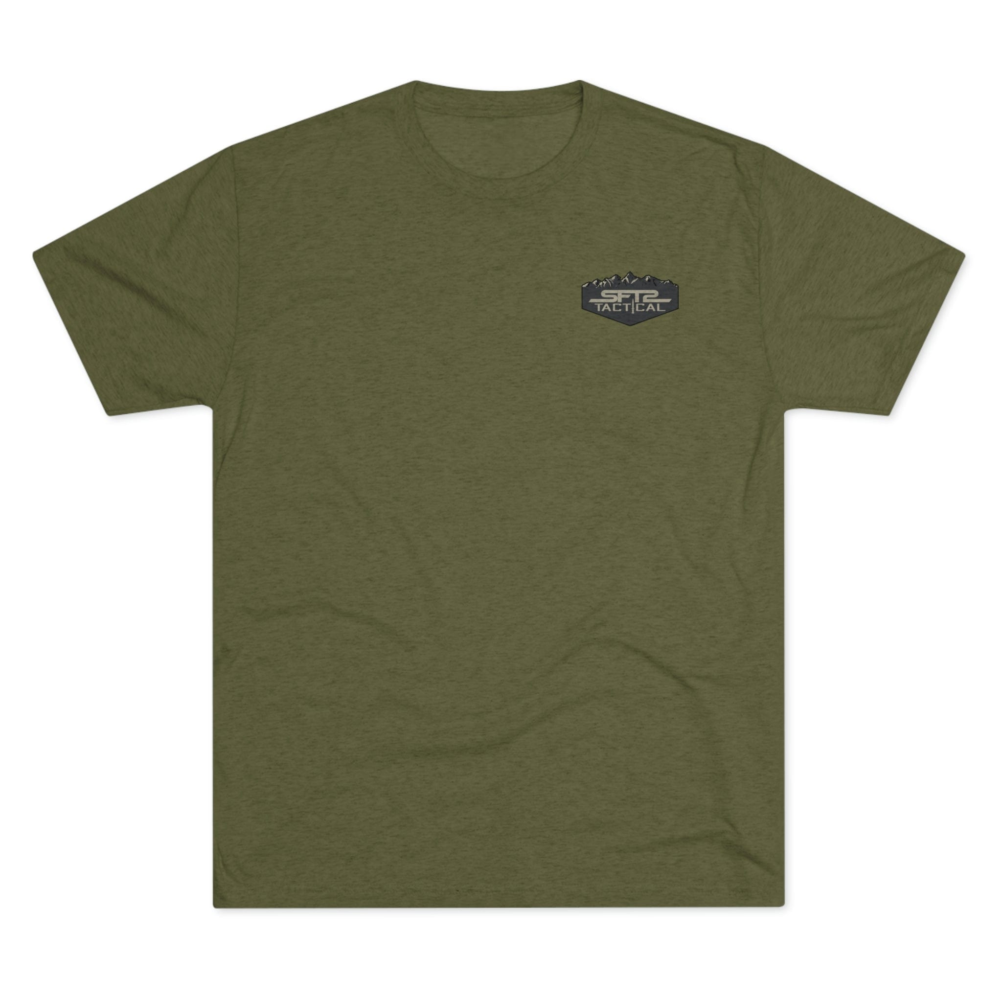 Camo Logo Mountain - Tri-Blend Crew Tee - XTREME Airsoft Superstore