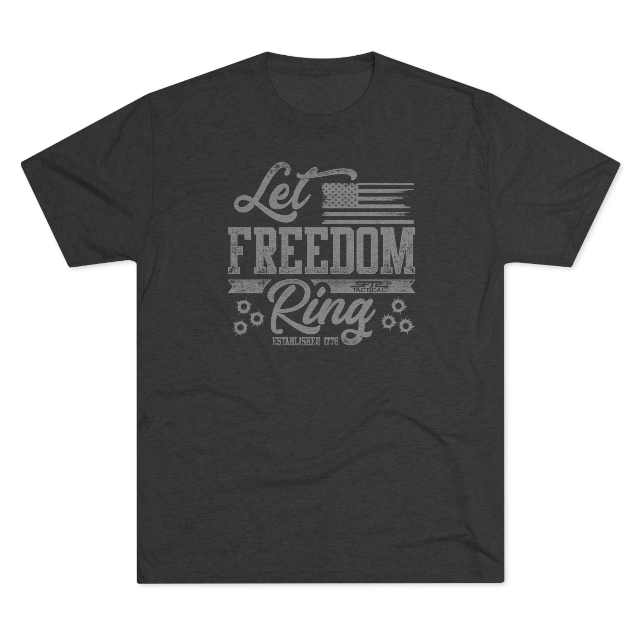 Let Freedom Ring - Tri-Blend Crew Tee - XTREME Airsoft Superstore