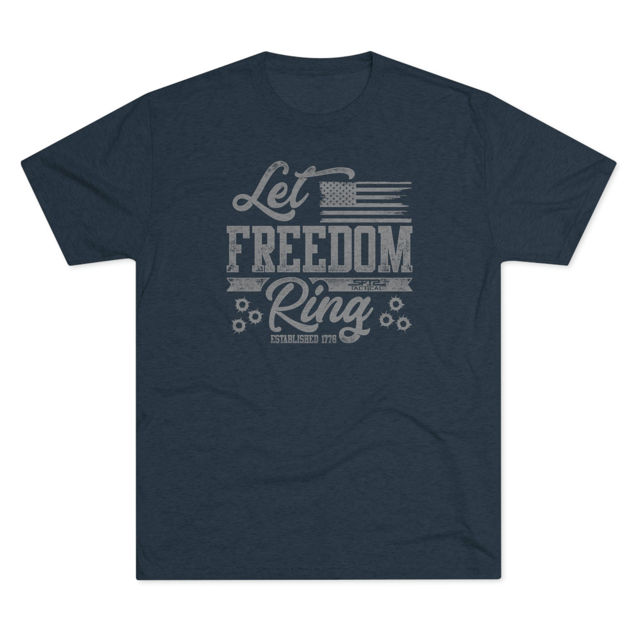 Let Freedom Ring - Tri-Blend Crew Tee - XTREME Airsoft Superstore
