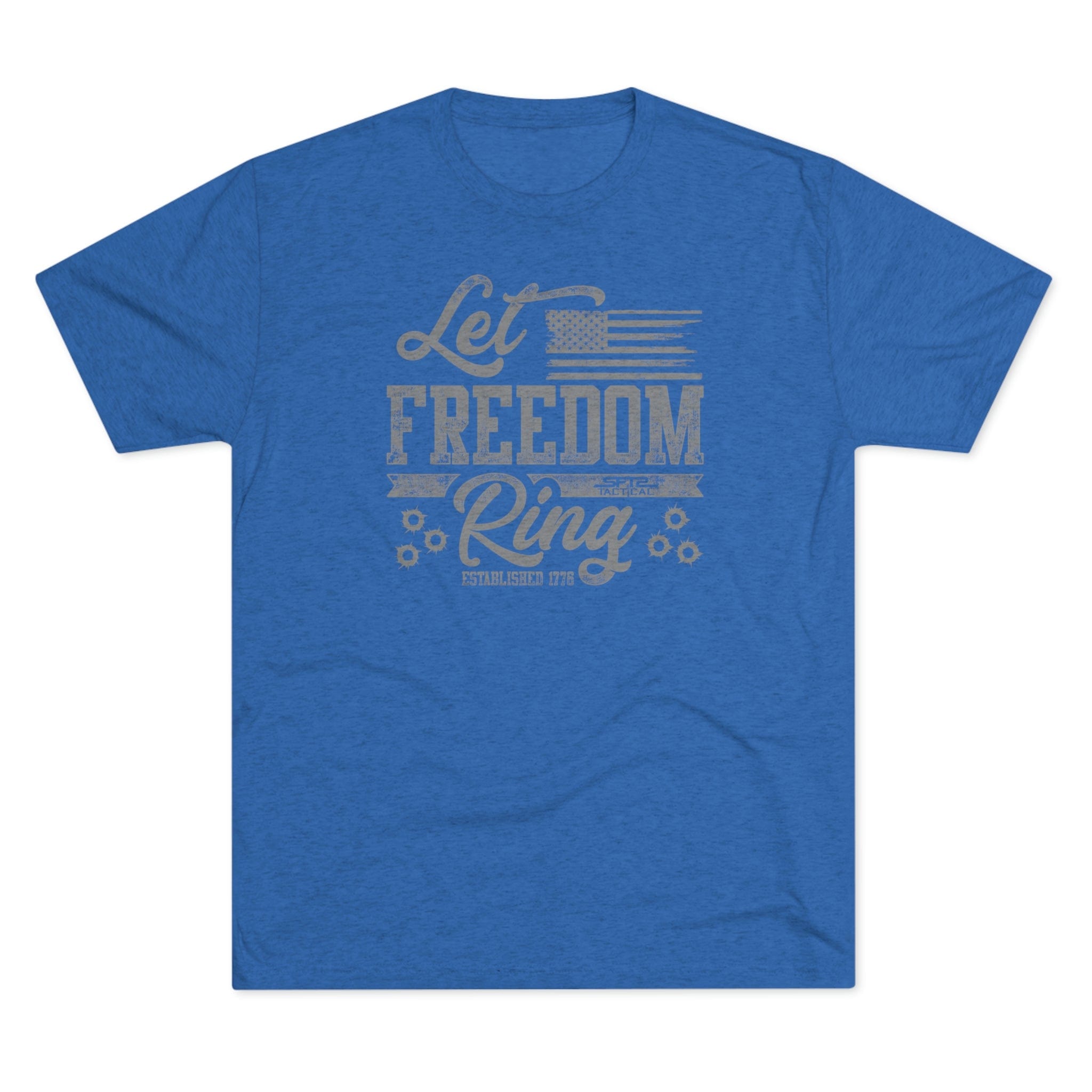 Let Freedom Ring - Tri-Blend Crew Tee - XTREME Airsoft Superstore