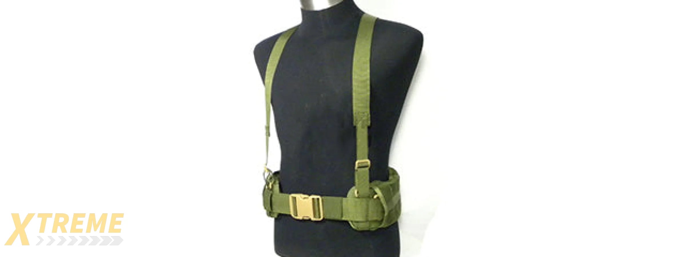 T0075-G MOLLE EG STYLE MLCS GEN II BELT WITH SUSPENDERS (OD)