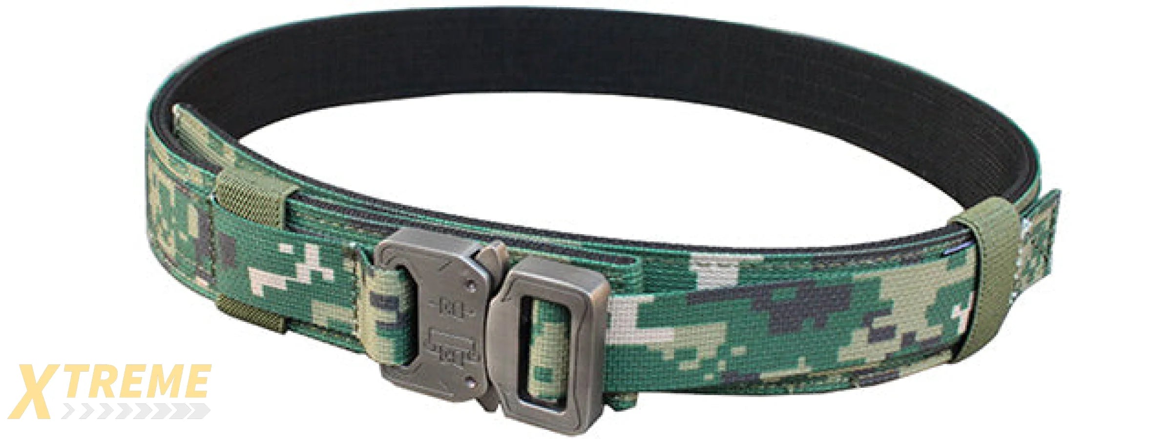 T1939-WD-L HARD 1.5 INCH SHOOTER BELT (WOODLAND DIGITAL), LRG