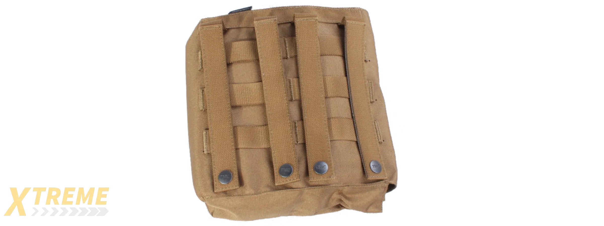 T1985-CB MOLLE GAS MASK POUCH (COYOTE BROWN)
