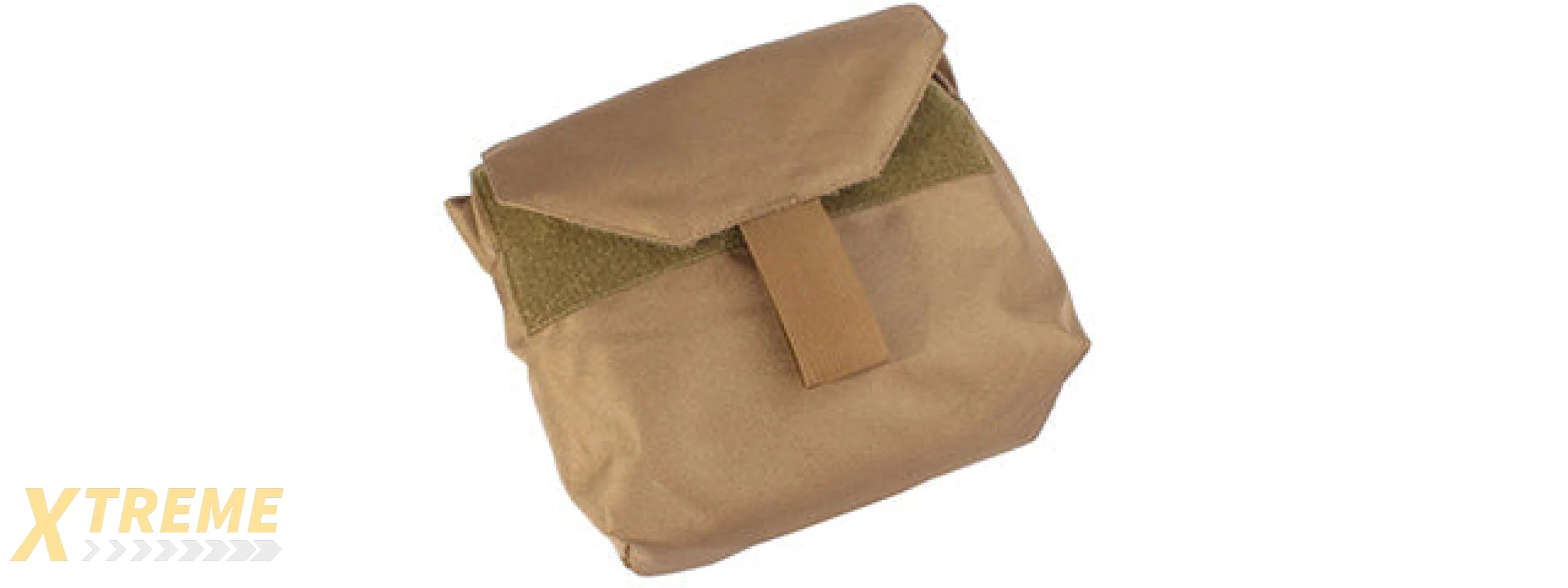 T1985-CB MOLLE GAS MASK POUCH (COYOTE BROWN)