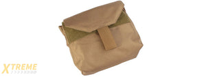T1985-CB MOLLE GAS MASK POUCH (COYOTE BROWN)