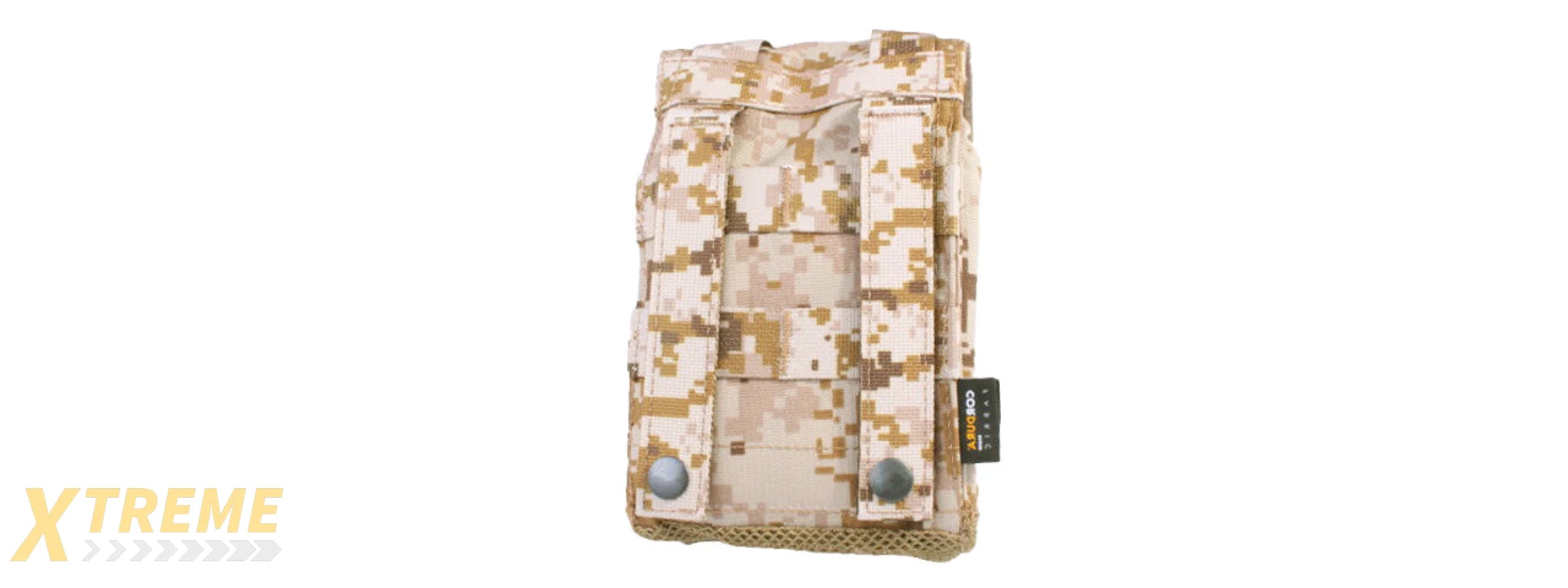 T2172-DD MLCS CANTEEN POUCH w/ PROTECTIVE INSERT (DESERT DIGITAL)