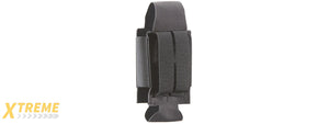 Tactical Airsoft Smoke Bomb Pouch - (Black)