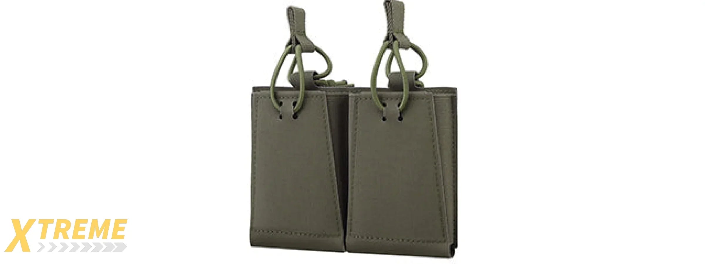 Tactical Assaulter Double AR Mag Pouch - (Ranger Green)