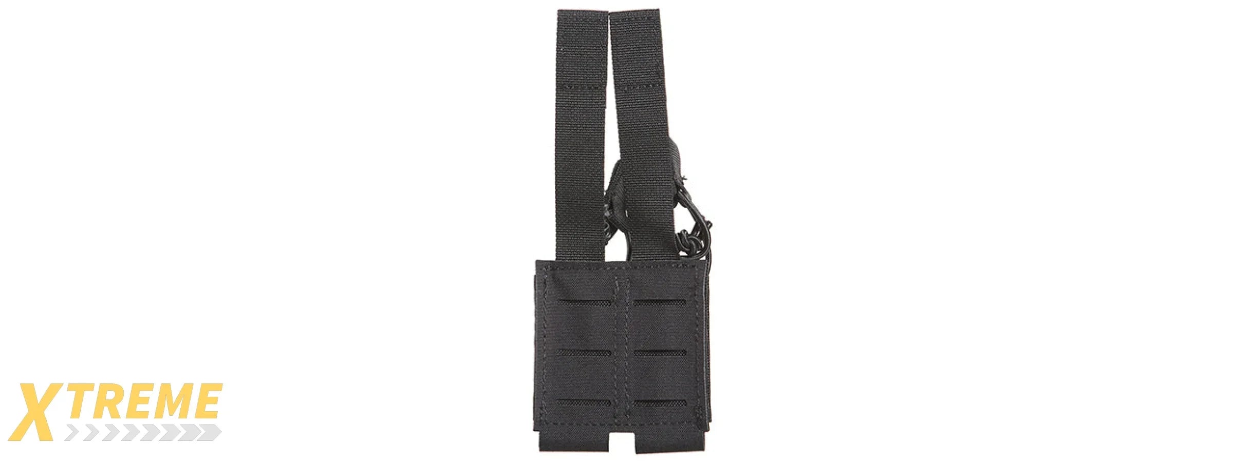 Tactical Assaulter Double Pistol Mag Pouch - (Black)