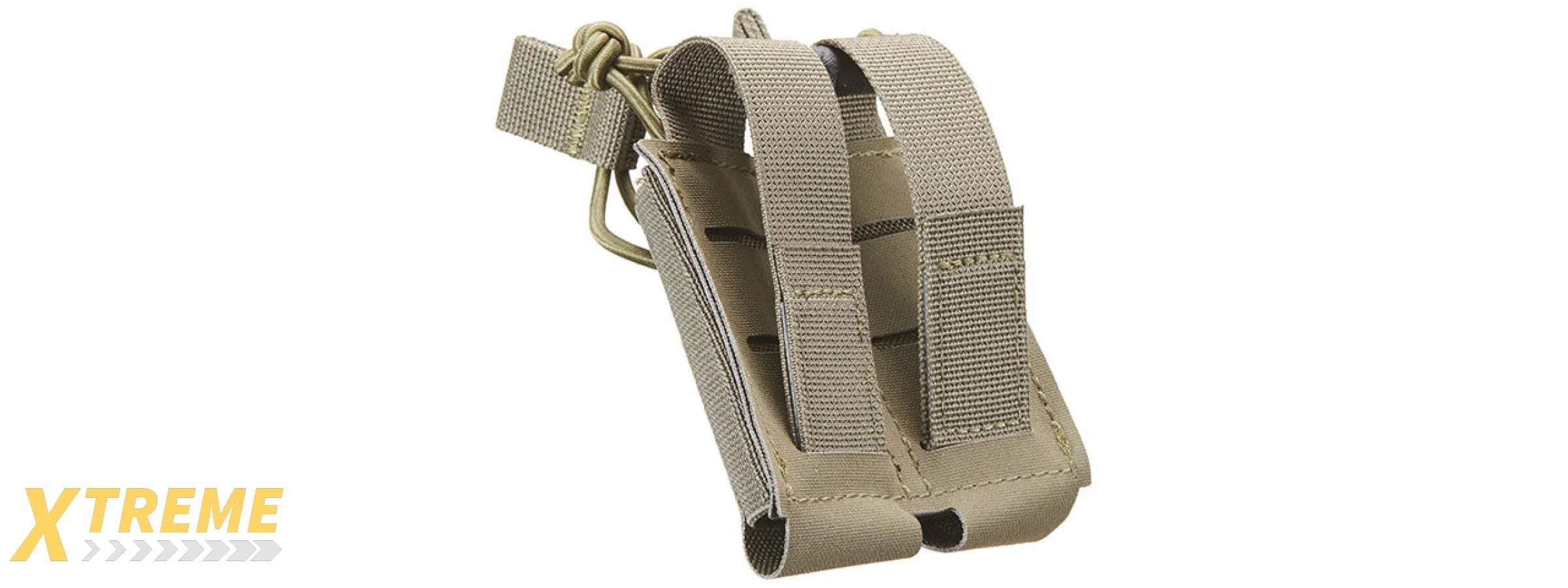 Tactical Assaulter Double Pistol Mag Pouch - (Ranger Green)