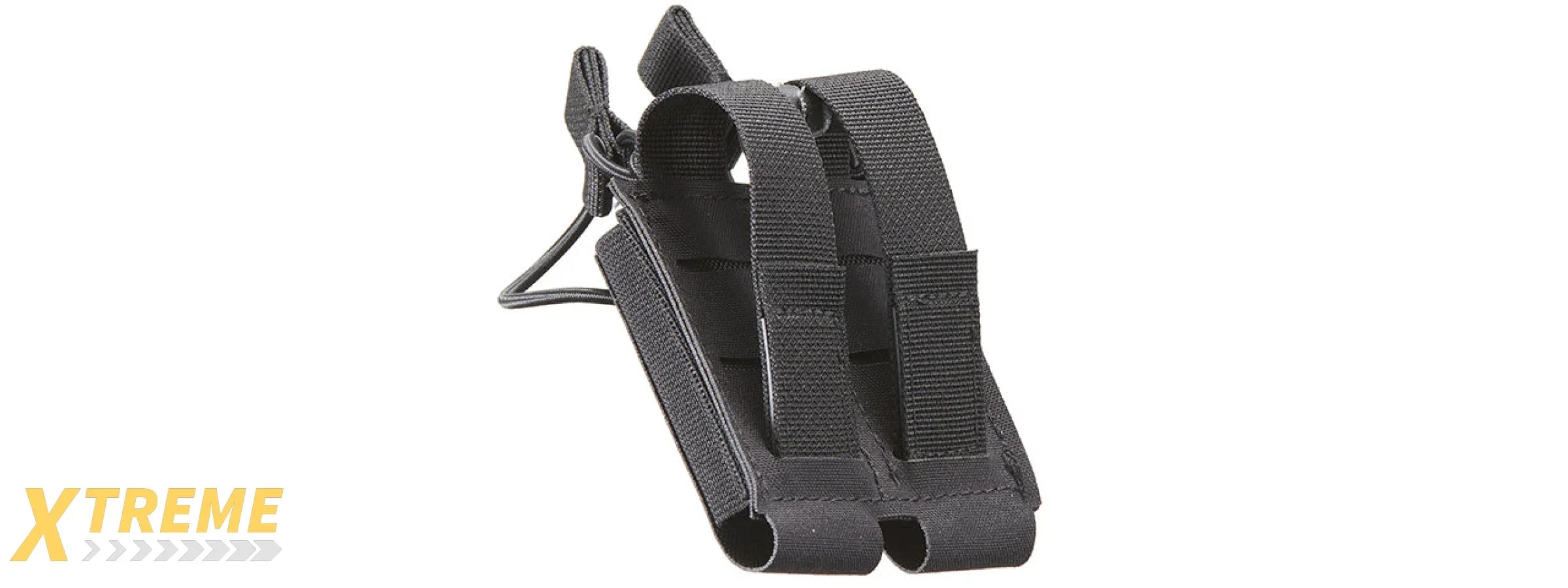Tactical Assaulter Double Pistol Mag Pouch - (Black)