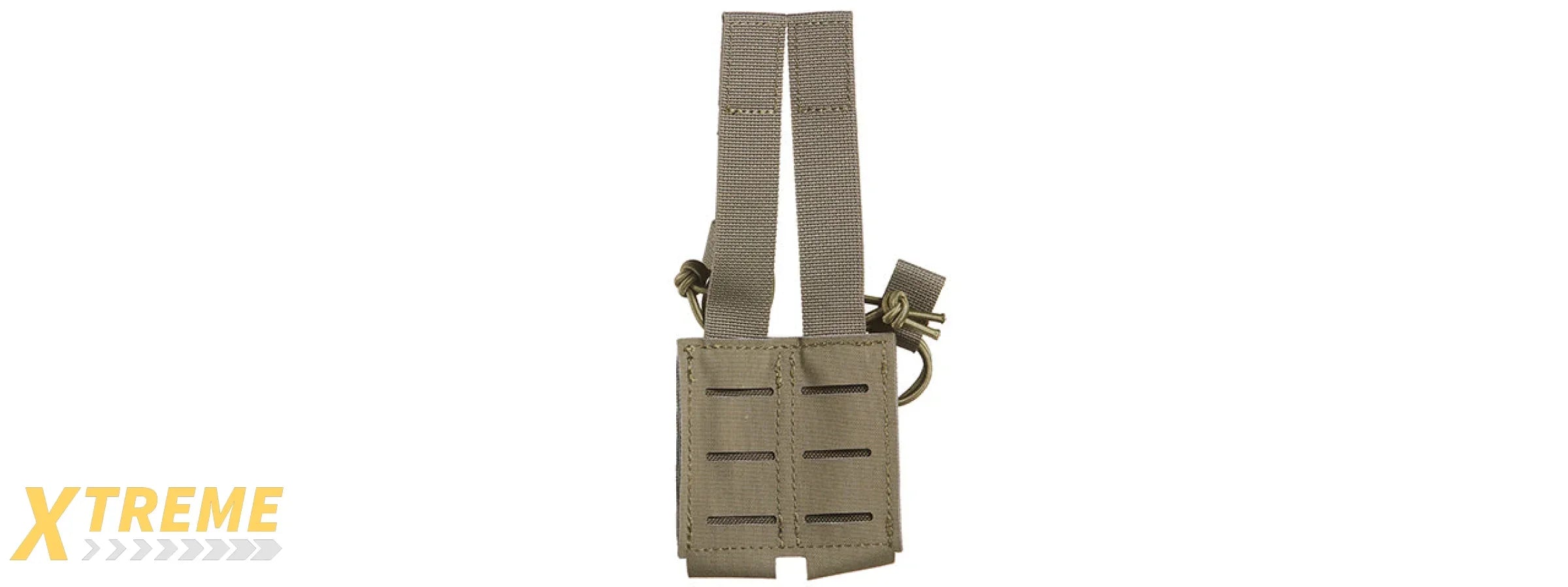 Tactical Assaulter Double Pistol Mag Pouch - (Ranger Green)