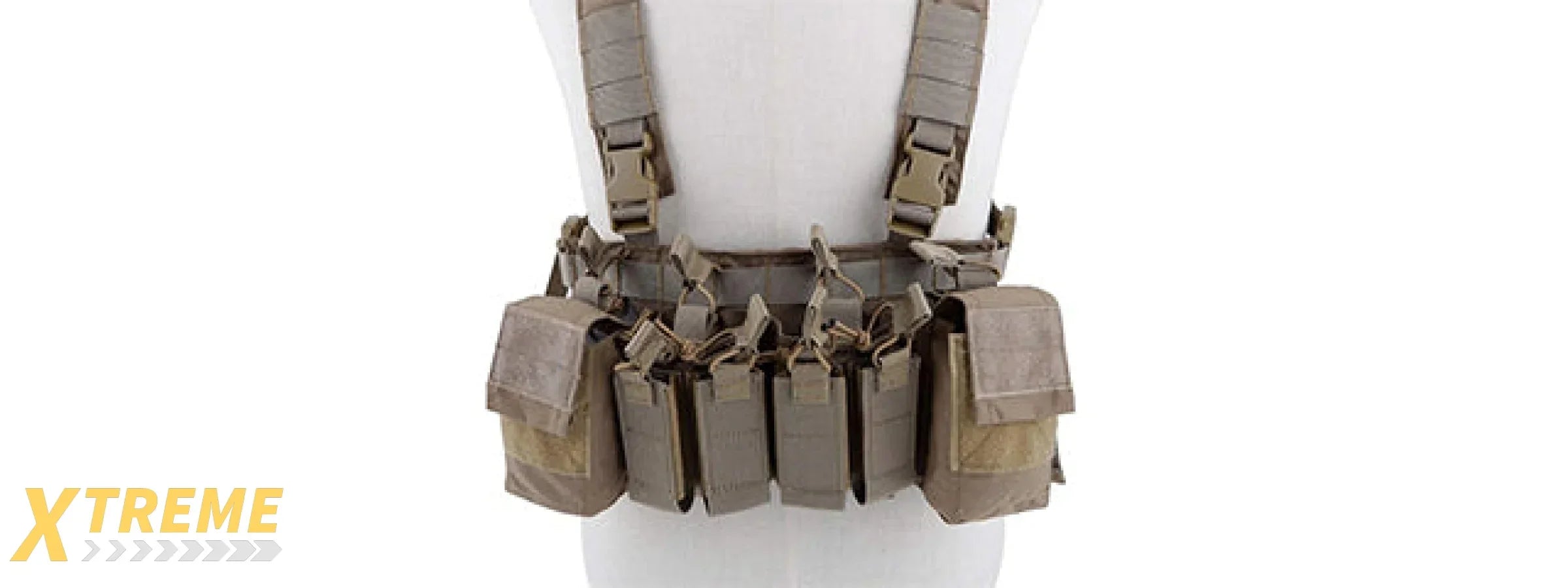 Tactical Chest Rig - (Tan)