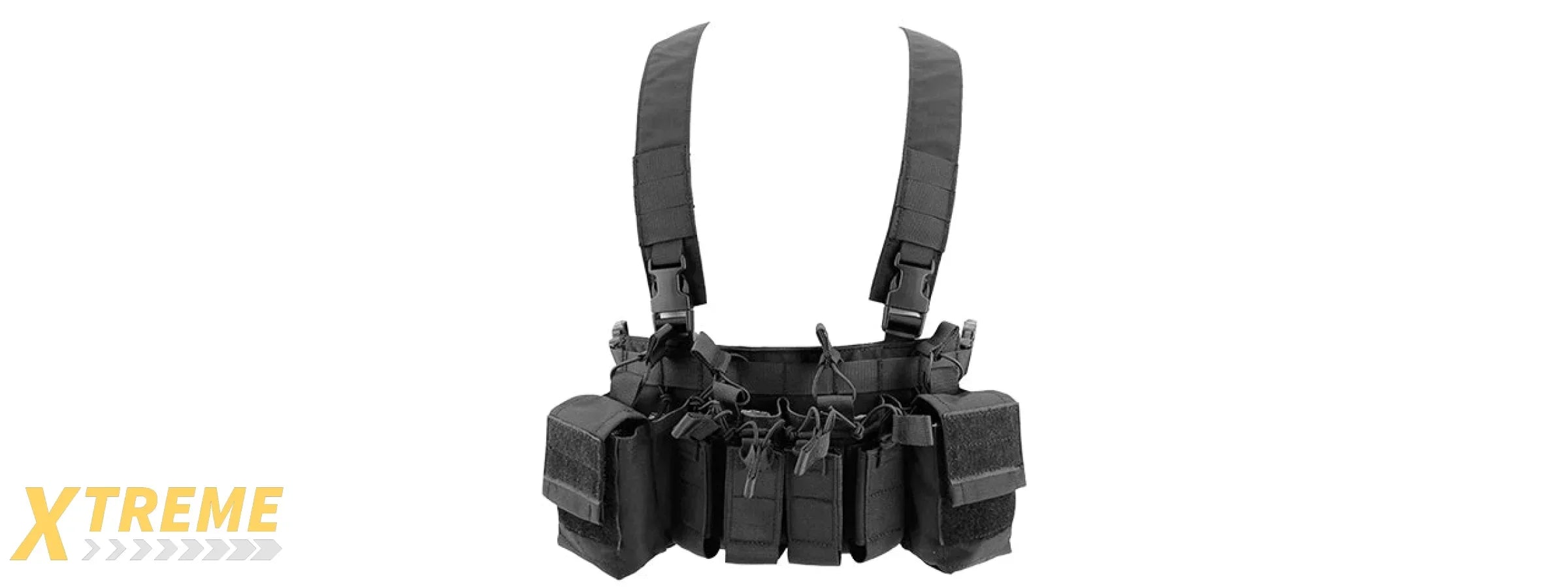 Tactical Chest Rig - (Black)