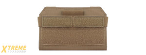 Tactical Chest Rig Phone Pouch - (Tan)