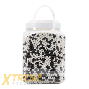 TACTICAL FORCE BB 12G- 15,000 COUNT - WHITE AND BLACK - Tactical Force BBs -(Bottle)