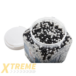 TACTICAL FORCE BB 12G- 15,000 COUNT - WHITE AND BLACK - Tactical Force BBs -(Bottle)
