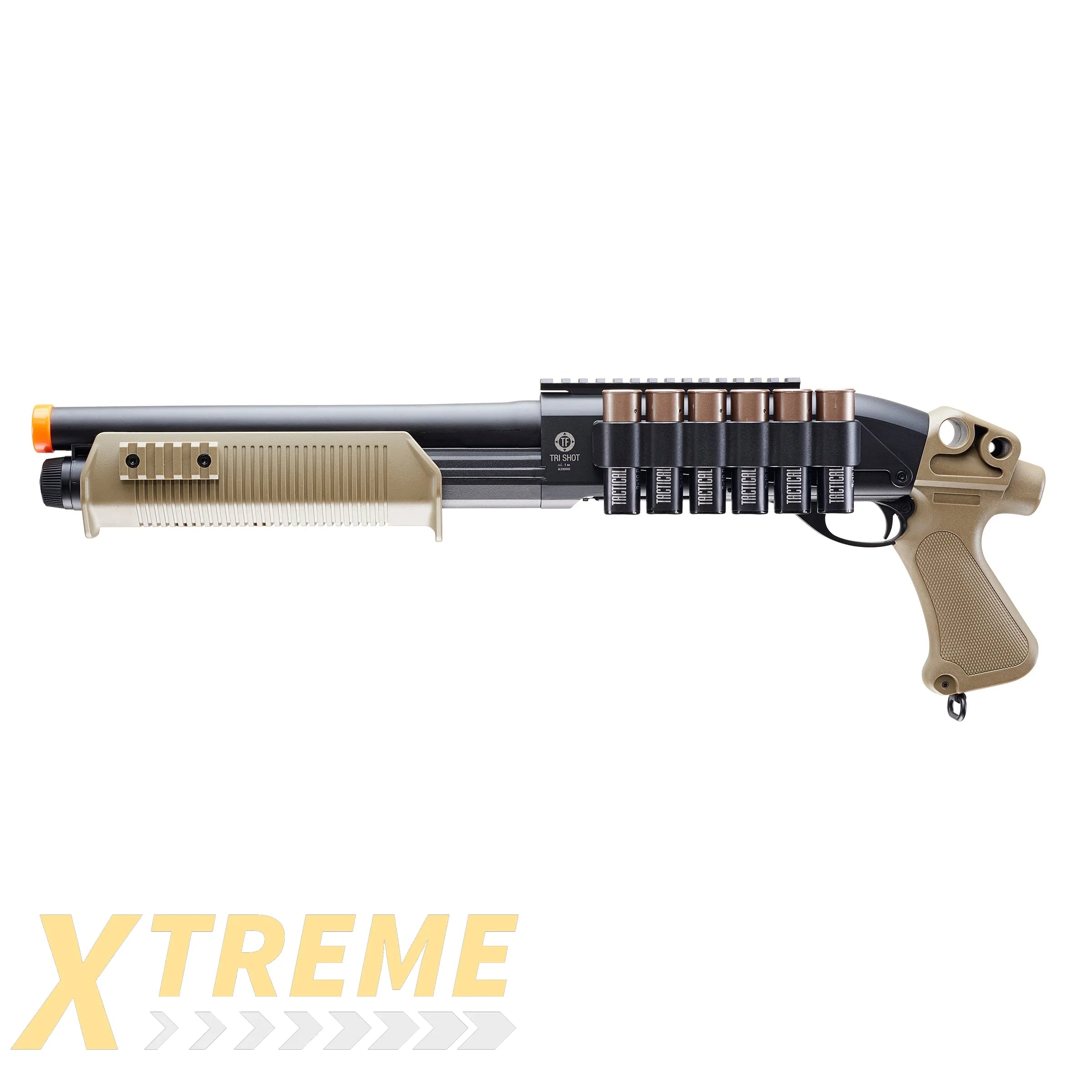 TACTICAL FORCE TRI-SHOT SHOTGUN-6MM-BLACKTAN - TACTICAL FORCE - Rifles/Pistols