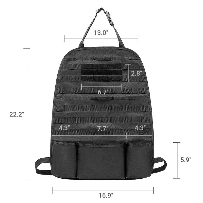 Tactical MOLLE Seat Organizer v2 - XTREME Airsoft Superstore