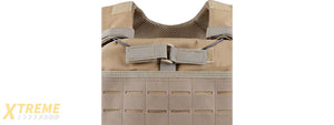 Tactical Molle Outdoor Camouflage Combat Vest - (Tan)