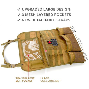 Tactical MOLLE Seat Organizer v3 - XTREME Airsoft Superstore
