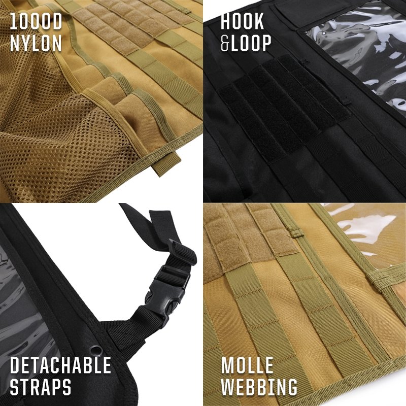 Tactical MOLLE Seat Organizer v3 - XTREME Airsoft Superstore