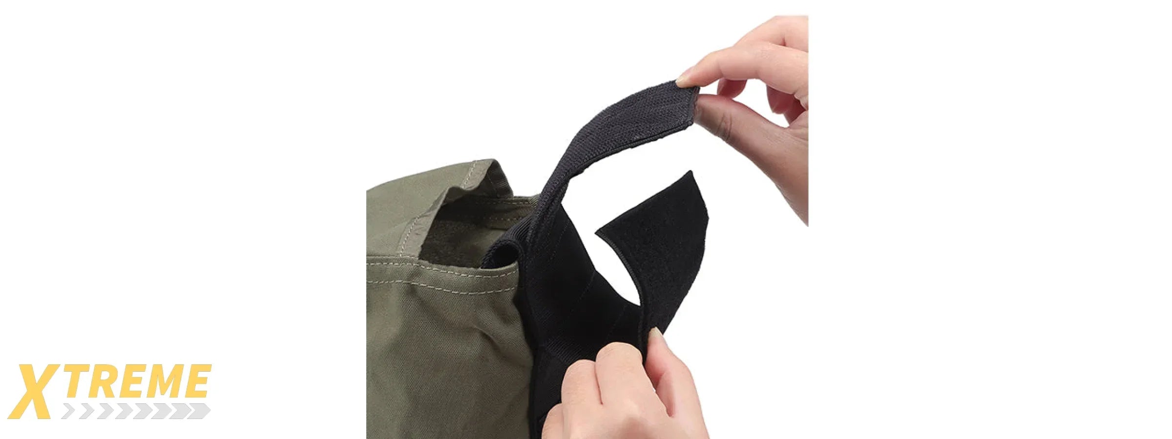 Tactical Velcro Storage Bag (Color: Ranger Green)