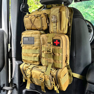 Tactical MOLLE Seat Organizer Full Set - XTREME Airsoft Superstore