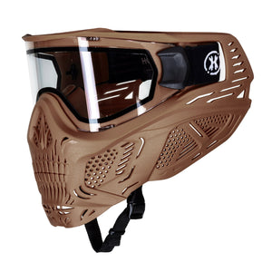 HSTL® Skull Goggle - Tan w/ Clear Lens - XTREME Airsoft Superstore