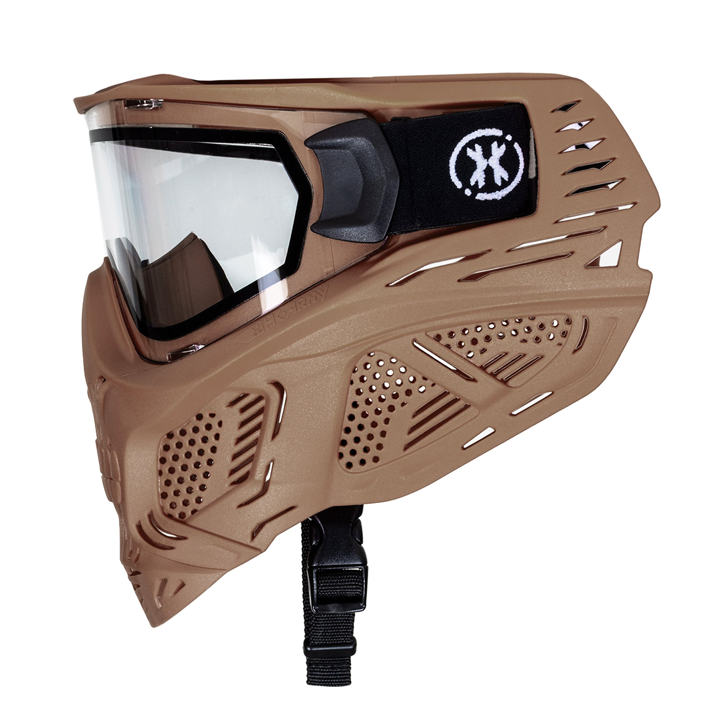 HSTL® Skull Goggle - Tan w/ Clear Lens - XTREME Airsoft Superstore