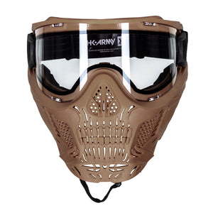 HSTL® Skull Goggle - Tan w/ Clear Lens - XTREME Airsoft Superstore