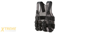 The HEAT Tactical Suit Magazine Carrier Vest - (Black)