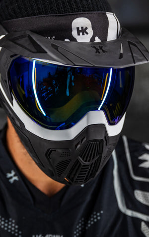 SLR Goggle - Tide (White/Black) Arctic Lens - XTREME Airsoft Superstore