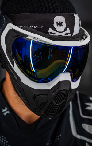 SLR Goggle - Tide (White/Black) Arctic Lens - XTREME Airsoft Superstore