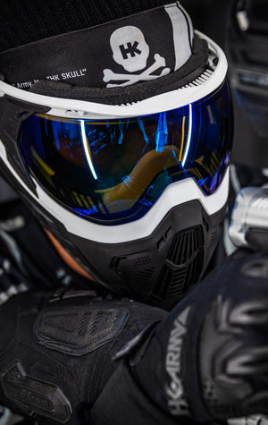 SLR Goggle - Tide (White/Black) Arctic Lens - XTREME Airsoft Superstore
