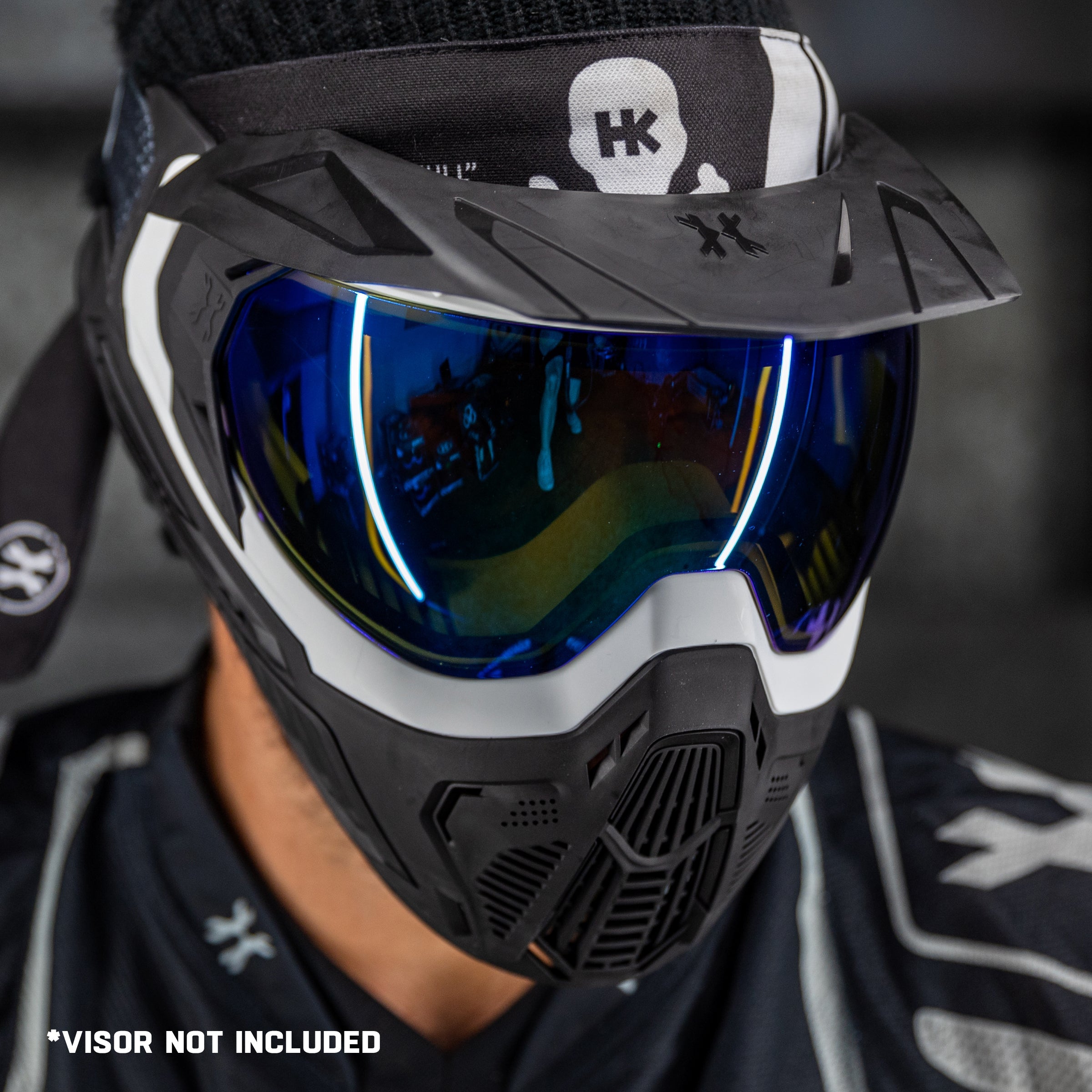 SLR Goggle - Tide (White/Black) Arctic Lens - XTREME Airsoft Superstore