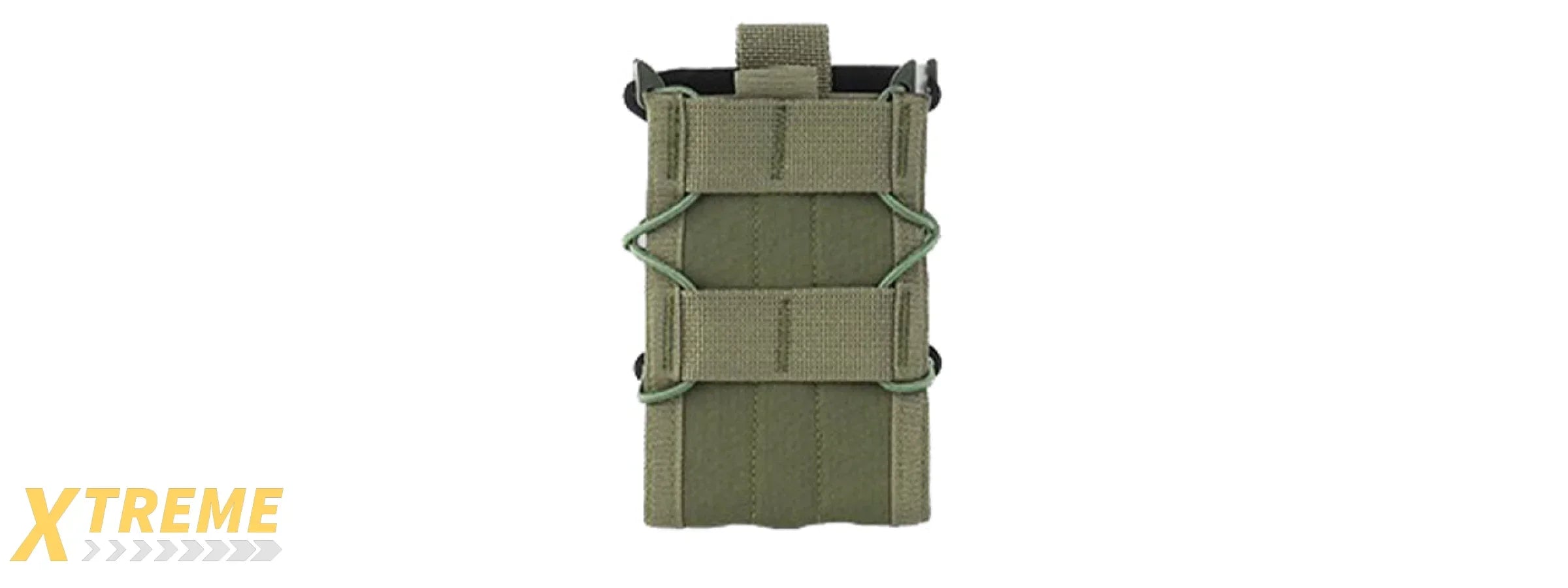 Tiger Type Double Magazine Pouch - (Ranger Green)