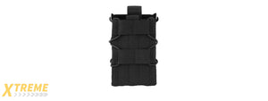 Tiger Type Double Magazine Pouch - (Black)