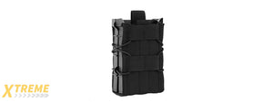 Tiger Type Double Magazine Pouch - (Black)