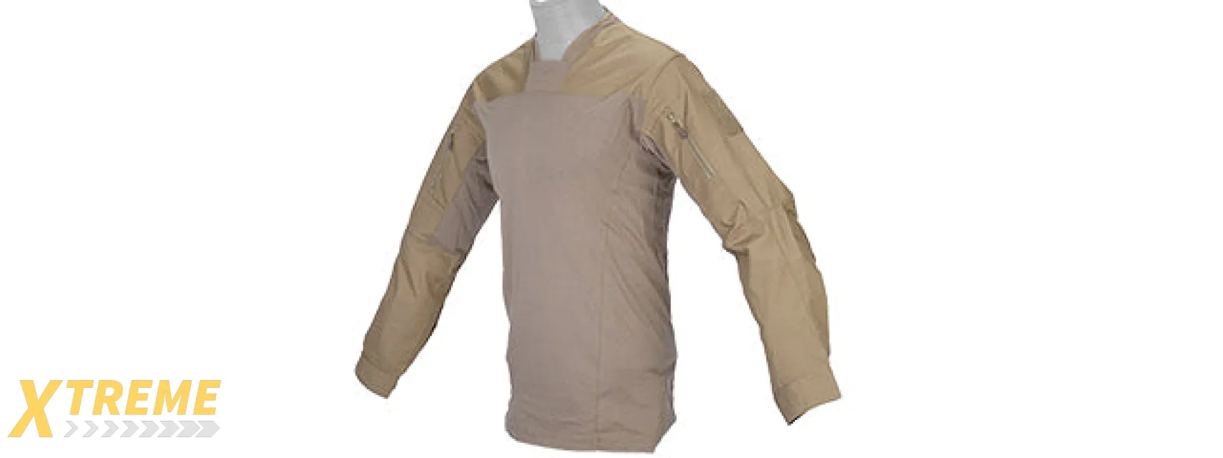 CA-795SM TLS HALFSHELL SHIRT (COYOTE TAN) SMALL