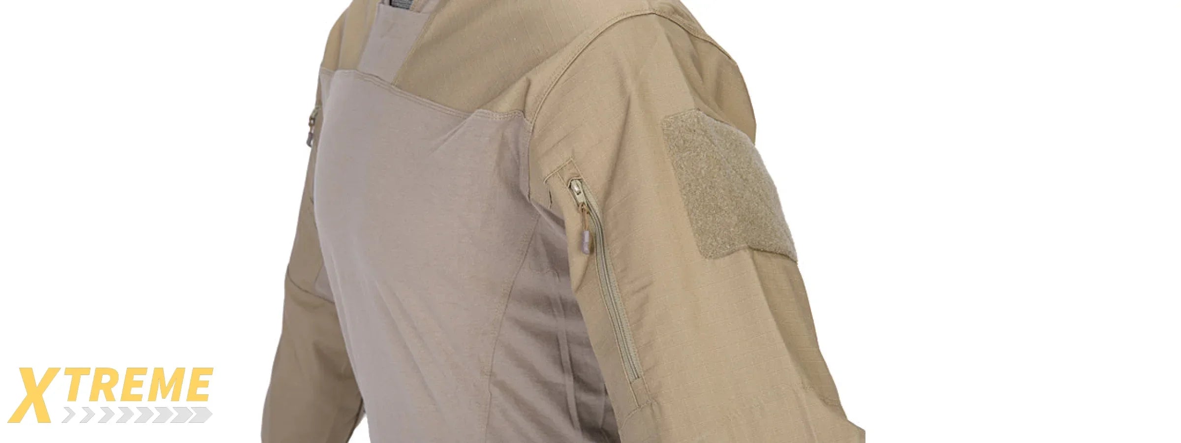 CA-795SM TLS HALFSHELL SHIRT (COYOTE TAN) SMALL