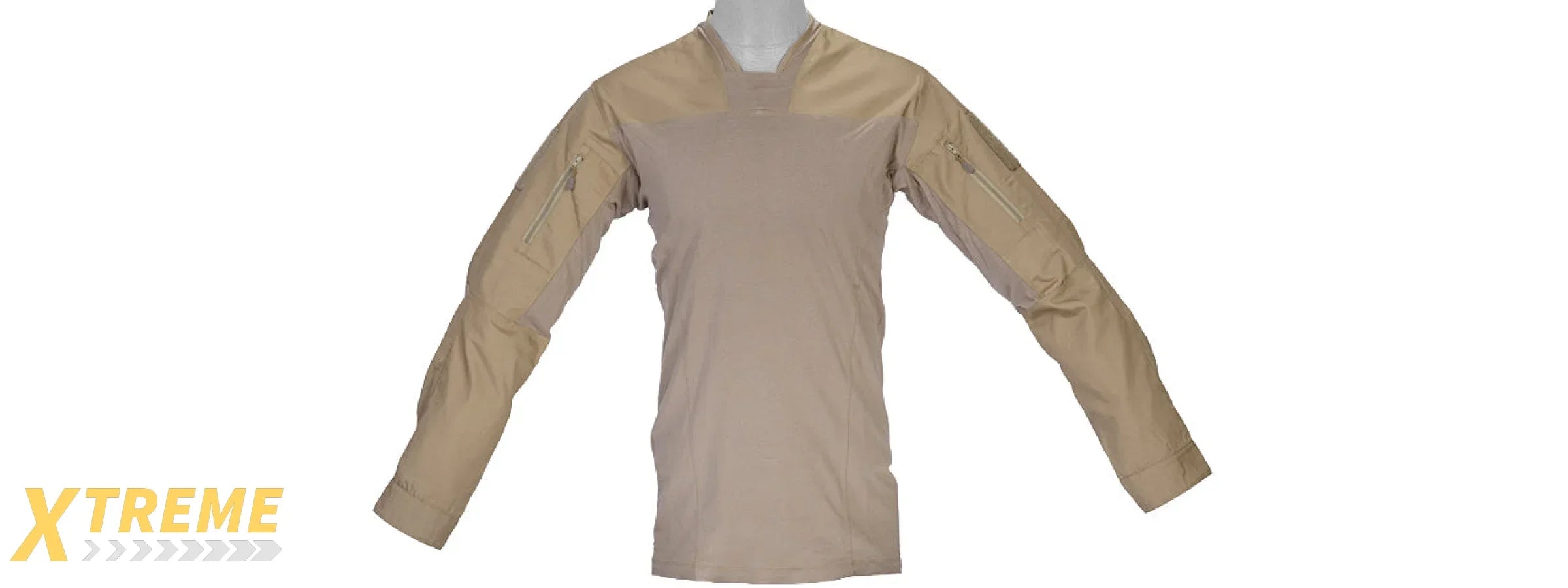 CA-795SM TLS HALFSHELL SHIRT (COYOTE TAN) SMALL