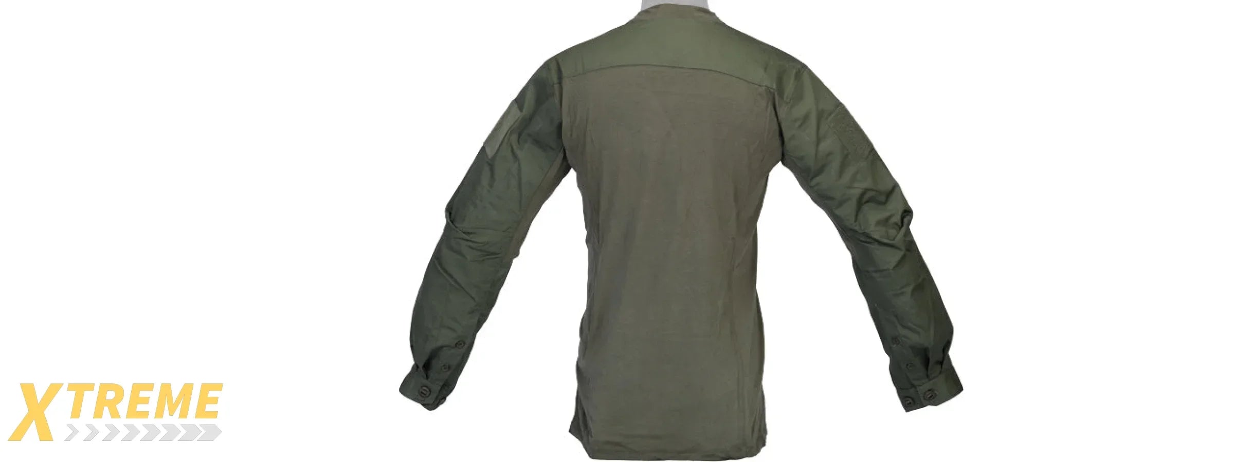 CA-793LG TLS HALFSHELL SHIRT (OD GREEN) LARGE