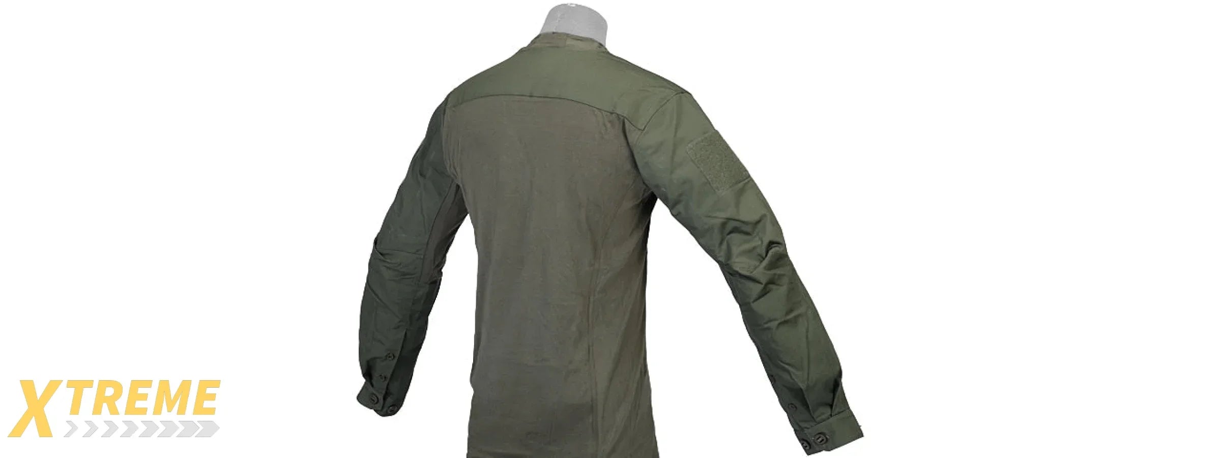 CA-793LG TLS HALFSHELL SHIRT (OD GREEN) LARGE